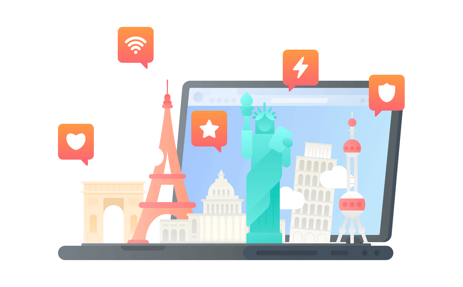 在密克罗尼西尼群岛连接到中国vpn - CNCN2